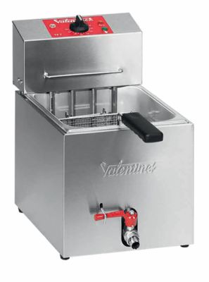 Friteuse électrique de comptoir inox avec cuve 5 L puissance 3,6 kW Friteuse électrique de comptoir inox avec cuve 5 L puissance 3,6 kW