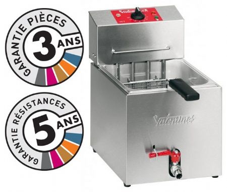 Friteuse A poser petite capacité électrique de table 7 litres - Valentine - TF7T