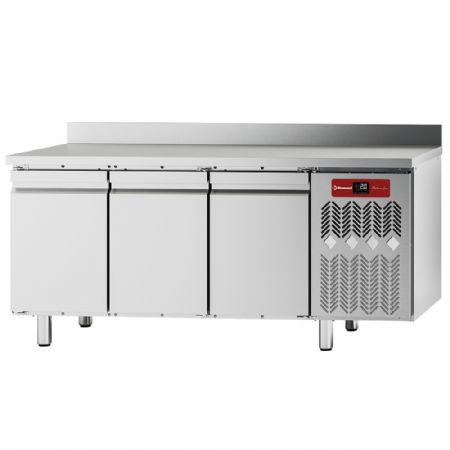 Table frigorifique murale ventilée 3 portes GN 1/1 positive 405 litres - Diamond - TFM3/AG-4