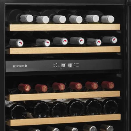 Cave  vin professionnelle avec une porte vitre - 48 bouteilles