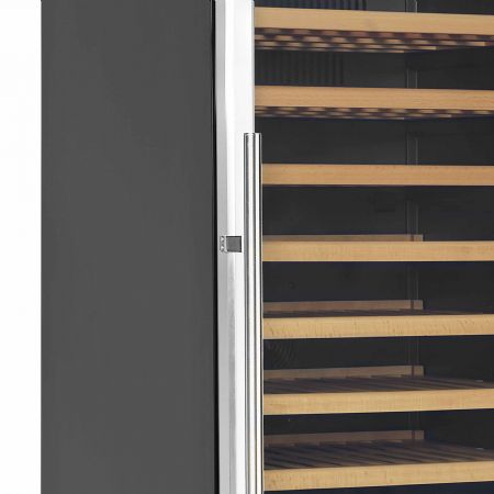 Cave à vins TFW-S inox 1 porte vitrée positive - Tefcold - TFW400-2S