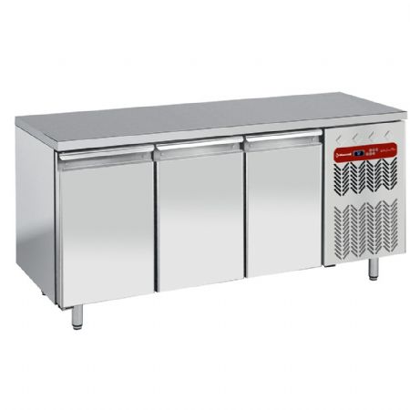 Table négative ventilée 3 portes pleines GN 1/1 - Diamond - TG3B/H-R2