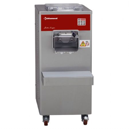 Pasteurisateurs turbine à glace verticale automatique condenseur à eau, capacité 50 L/h - Diamond - TGV/35DW