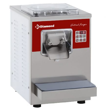 Pasteurisateurs Turbine à glace verticale automatique à poser, 12 L/h, condenseur à air - Diamond Promo - TGV/5D-N