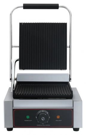 Grill de contact professionnel simple plaque en fonte moulée liégeoise - Skyrainbow - TH811EA
