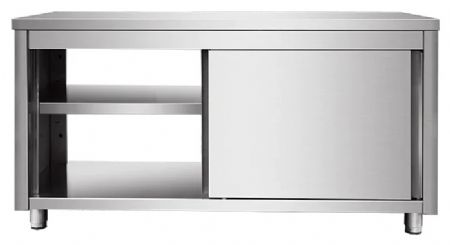 Placard central portes coulissantes et traversantes, 2000 x 600x 850 mm - Skyrainbow - THADR206