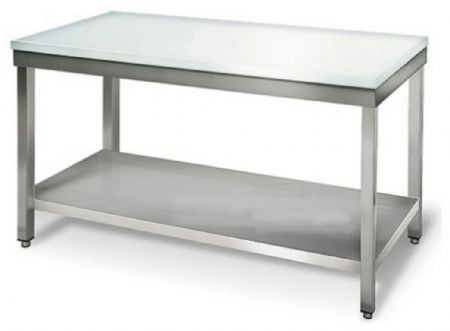 Table de Travail Inox - boucherie (Billot), 1600 x 700 x 850 mm - Skyrainbow - THATS167C30 Table de Travail Inox - boucherie (Billot), 1600 x 700 x 850 mm - Skyrainbow - THATS167C30