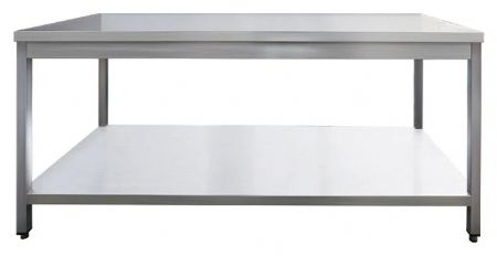 Table de Travail Inox - centrale, 600 x 600 x 850 mm - Skyrainbow - THATS66 Table de Travail Inox - centrale, 600 x 600 x 850 mm - Skyrainbow - THATS66