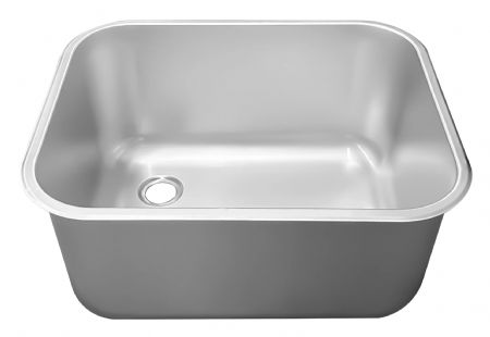 Plonge professionnelle inox AISI 304 à gauche 400x500x300 mm - Skyrainbow - THC405030L