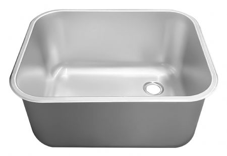 Cuve inox AISI 304 avec bac à droite 400x500x300 mm - Skyrainbow - THC405030R