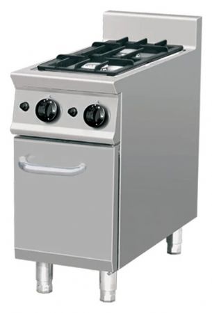 Fourneau professionnel gaz 2 brûleurs 10 kW - Skyrainbow - THG7F2PW Fourneau professionnel gaz 2 brûleurs 10 kW - Skyrainbow - THG7F2PW