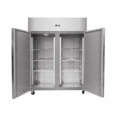 Armoire p�tissi�re n�gative inox 2 portes pleines -18/ -22�C - 1145L