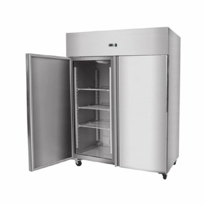 Armoire r�frig�r�e inox 2 portes pleines -2/ +8�C - 1145L