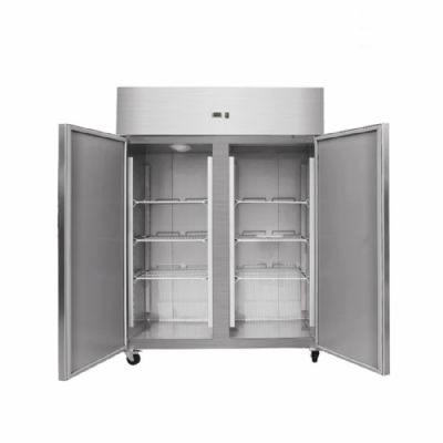 Armoire p�tissi�re n�gative inox 2 portes pleines -18/ -22�C - 1333L