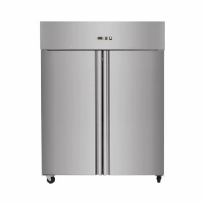 Armoire ptissire ngative inox 2 portes pleines -18/ -22C - 1333L