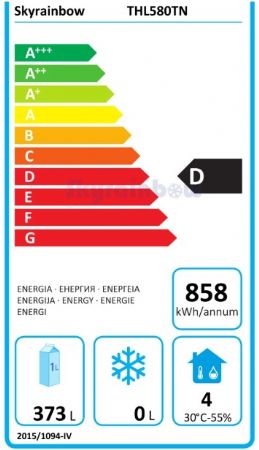 Armoire réfrigérée inox 1 porte pleine -2/ +8°C - 525L