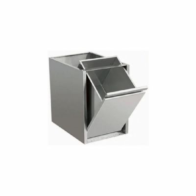 Tiroir vertical inox pour table de travail - 400x560x555mm Tiroir vertical inox pour table de travail - 400x560x555mm