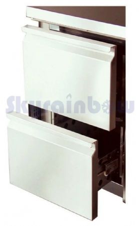Timbre réfrigéré positif 6 tiroirs sans dosseret 1795x700x860 mm - Skyrainbow - THP3100TN6D