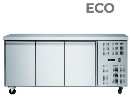 Timbre réfrigérée 3 portes positive capacité 417/307 L - Skyrainbow - THP3100TNEC Timbre réfrigérée 3 portes positive capacité 417/307 L - Skyrainbow - THP3100TNEC