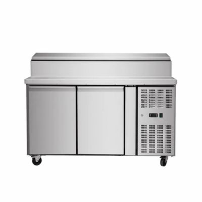 Saladette rfrigre positive 2 portes avec capot - 7xGN1/3