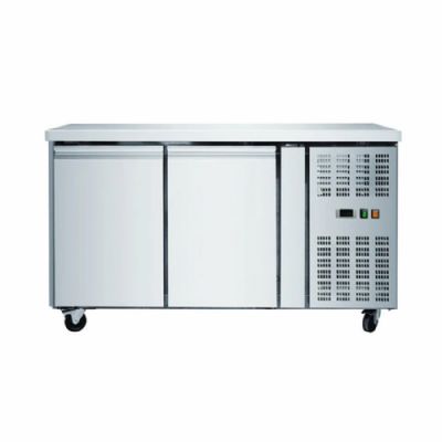 Table de travail rfrigre ngative 2 portes -18 / -22c - 282L