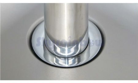 Plonge Inox - 2 Bacs- égouttoir à droite, 1400 x 700 x850+100 mm - Skyrainbow - THSTR147BL2
