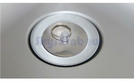 Plonge Inox - 2 Bacs- égouttoir à droite, 1400 x 700 x850+100 mm - Skyrainbow - THSTR147BL2