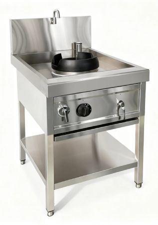 Réchaud wok gaz professionnel 35 kW 1 zone - Skyrainbow - THW1