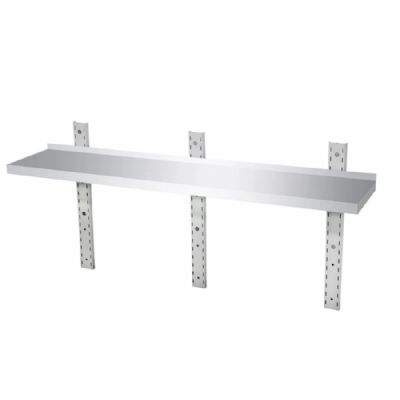 Etagre murale inox 1 niveau - 2000x400x350mm