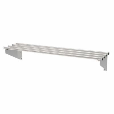 Etagre inox murale ajoure 1 tage - 1400x300 mm