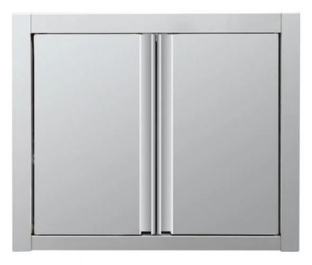 Placard mural Inox - portes battantes, 800 x 400 x 650 mm - Skyrainbow - THWSR84 Placard mural Inox - portes battantes, 800 x 400 x 650 mm - Skyrainbow - THWSR84