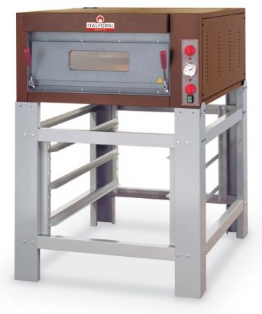 Four à pizzas professionnel électrique Triphasé 1 chambre 6 pizzas - Furnotel - TK1B Four à pizzas professionnel électrique Triphasé 1 chambre 6 pizzas - Furnotel - TK1B