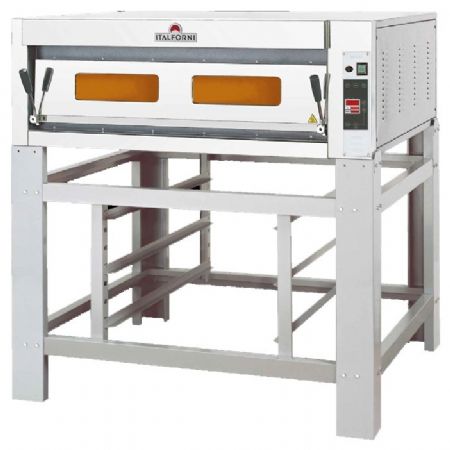 Four à pizzas professionnel électrique Triphasé 1 chambre 6 pizzas - Furnotel - TK1DD