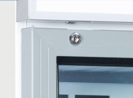 Armoire  boissons positive 1 porte vitre 0 / +7 C - 180L