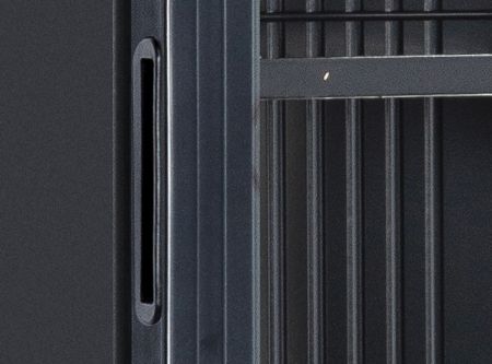 Armoire  boissons positive noire 1 porte vitre 0 / +7 C - 180L