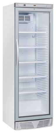Armoire à boissons réfrigérée 1 porte vitrée blanche 350 L +1/+12°C - Coolhead - TKG 388