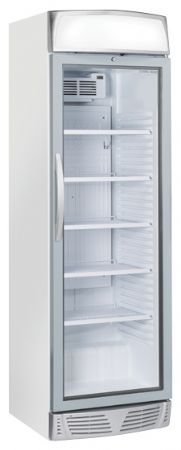 Armoire à boissons réfrigérée 1 porte vitrée blanche 350 L +1/+12°C - Coolhead - TKG 388C