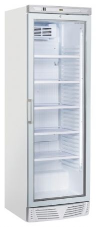 Armoire à boissons réfrigérée 1 porte vitrée blanche 350 L +1/+12°C - Coolhead - TKG 390