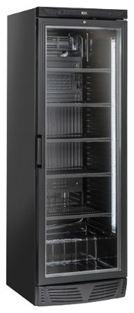 Armoire à boissons réfrigérée 1 porte vitrée noire 350 L +1/+12°C - Coolhead - TKG 390B Armoire à boissons réfrigérée 1 porte vitrée noire 350 L +1/+12°C - Coolhead - TKG 390B