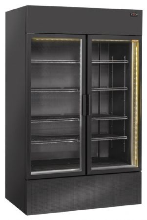 Armoire à boissons 2 portes vitrées battantes 1200 L positive - Furnotel - TKG1000VN