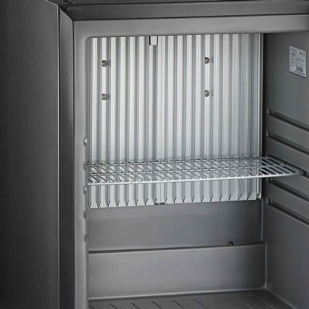 Réfrigérateur minibar 1 porte vitrée Gris positif - Tefcold - TM33G-1