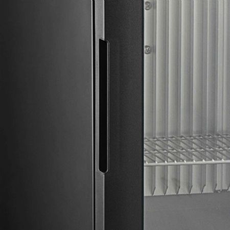 Réfrigérateur minibar 1 porte vitrée Gris positif - Tefcold - TM33G-1