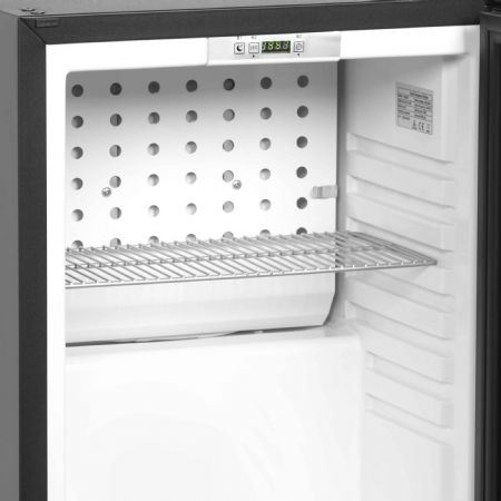 Réfrigérateur minibar à porte vitrée 1 porte vitrée noir 24 L +5 à +14 °C - Tefcold - TM35GC