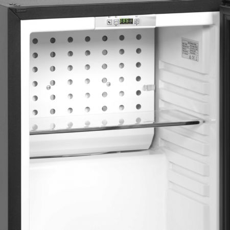 Réfrigérateur minibar à porte vitrée 1 porte vitrée noir 24 L +5 à +14 °C - Tefcold - TM35GC