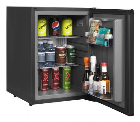 Réfrigérateur minibar 1 porte vitrée positif noir 34 L +2 à +12 °C - Tefcold - TM42