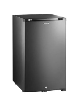 Rfrigrateur mini-bar noir positif professionnel avec 1 porte battante 41 Ltr - 402x465x670 mm