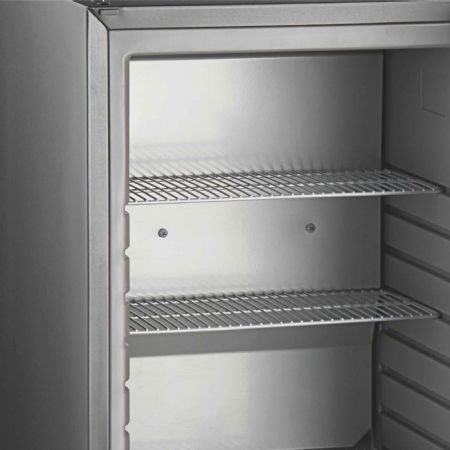 Réfrigérateur minibar 1 porte vitrée noir positif - Tefcold - TM55
