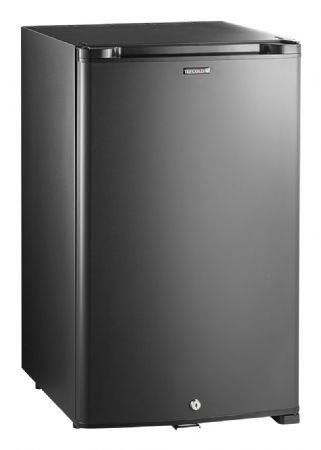 Réfrigérateur minibar 1 porte vitrée noir positif - Tefcold - TM55 Réfrigérateur minibar 1 porte vitrée noir positif - Tefcold - TM55