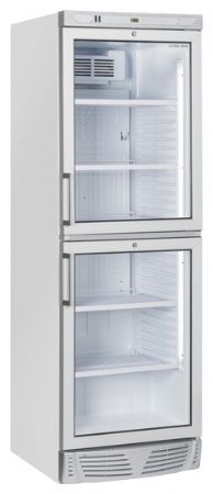 Armoire à boissons réfrigérée 2 portes vitrées blanche 350 L +1/+12°C - Coolhead - TMG 390