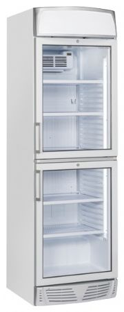 Armoire à boissons réfrigérée 2 portes vitrées blanche 350 L +1/+12°C - Coolhead - TMG 390C